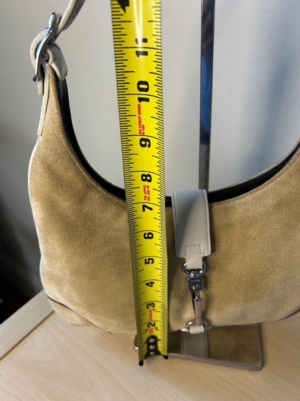 Coach Hamptons Vintage Suede Hobo Bag - Picture 13 of 14